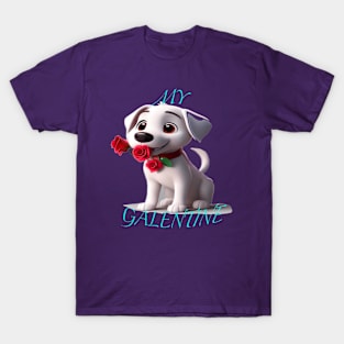 Cute Galentines puppy T-Shirt